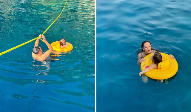 Ünlü çift oğulları Aziz’le tekne tatilinde! Neslihan Atagül’den peş peşe kareler geldi