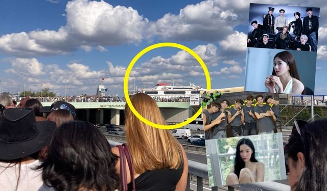 Yenikapı’daki K-Pop festivaline yoğun ilgi! ATEEZ ve MONSTA X kuyruğu otobana kadar uzandı