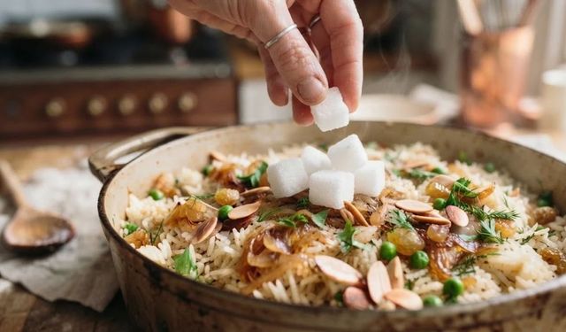 Basmati pilavının tane tane olmasının ve bembeyaz renginin sırrı buymuş! Suyuna 1 tane atan lezzeti yakalıyor