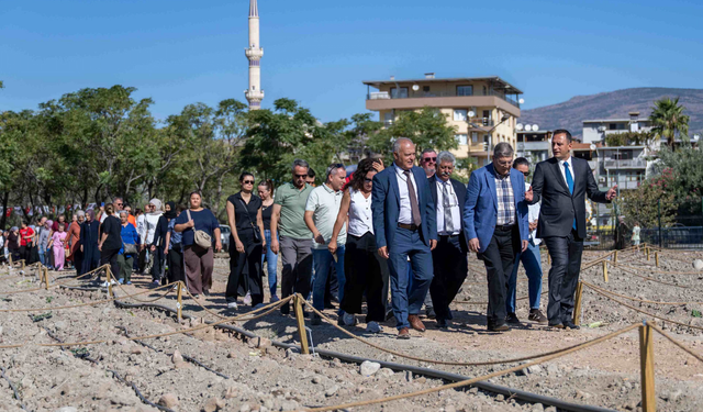 Bornova’da üretim ağı büyüyor! 11 bin metrekarelik iki bostan açıldı