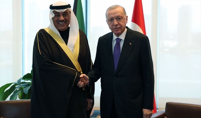 Erdoğan, Kuveyt Veliaht Prensi ile görüştü!
