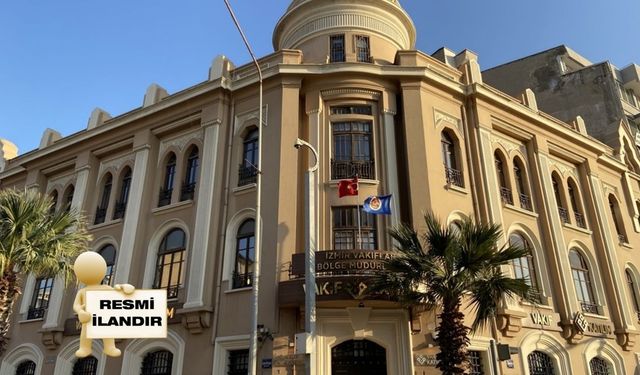 T.C. VAKIFLAR GENEL MÜDÜRLÜĞÜ İZMİR VAKIFLAR BÖLGE MÜDÜRLÜĞÜNDEN GAYRİMENKUL SATIŞ İHALE İLANI