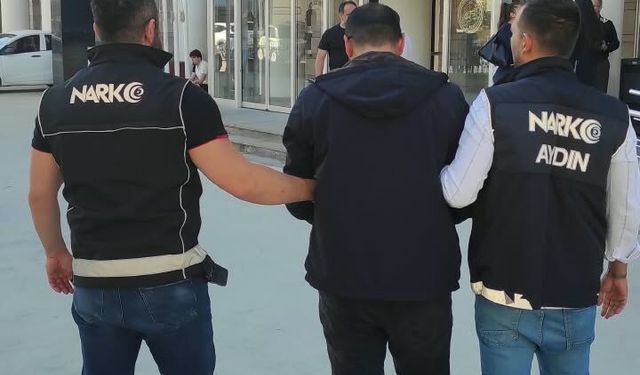 Kuşadası'nda uyuşturucu operasyonu! 1 şüpheli tutuklandı