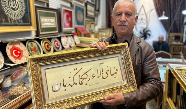 2004’te başlayan hat sanatı yolculuğu: Öğrencileri şimdi öğretmenlik yapıyor