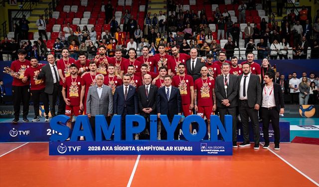Galatasaray Şampiyonlar Kupası’nı kazandı! Finalde Ziraat Bankkart’ı devirdi