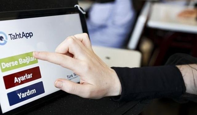 Az gören çocukların eğitiminde yeni dönem! TahtApp 300 okula ulaşıyor