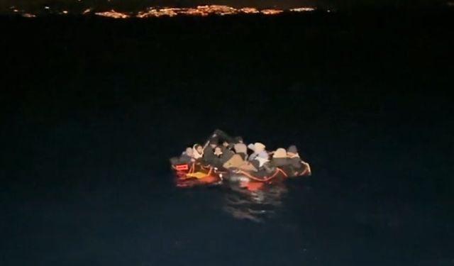 Bodrum açıklarında 36 kaçak göçmen kurtarıldı!