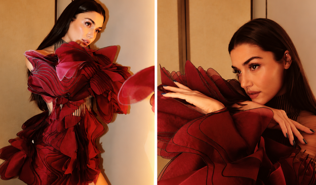 Hande Erçel Paris'te göz kamaştırdı! Tercih ettiği elbise dikkat çekti