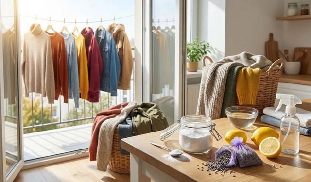 Kışlıkları dolaptan çıkaranlar dikkat! Naftalin kokusunu gidermek aslında bu kadar kolaymış