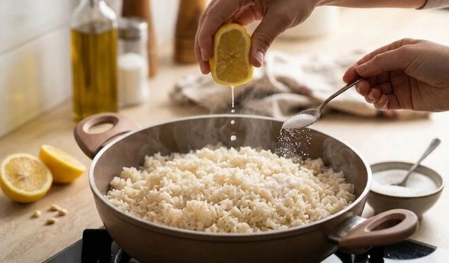 Usta aşçıların tane tane ve bembeyaz pilav sırrı buymuş! 2 malzeme ile lezzeti ikiye katlayın