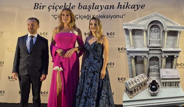 Bir çiçekten mücevhere uzanan hikaye: RES Pırlanta’nın ilk kapsül koleksiyonu Sardes Antik Kenti'nde tanıtıldı!