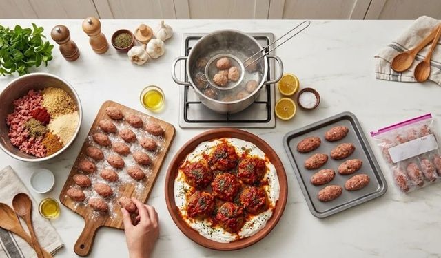 Bulgur ve kıymayla hazırlanıyor, sarımsaklı yoğurtla servis ediliyor! Evde sömelek köfte yapmak bu tarifle çok kolay