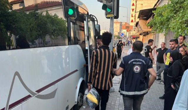 İzmir’de çalışma izni olmayan göçmenler yakalandı