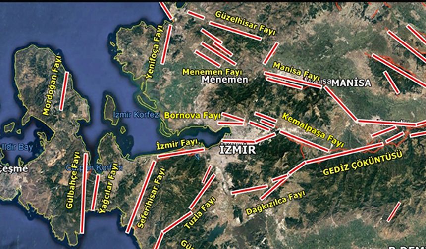 İzmir'deki 17 diri faydan biri olan Gümüldür fayı ilk kez inceleniyor