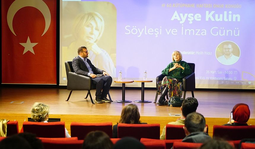 Altınbaş Üniversitesi, yazar Ayşe Kulin'i ağırladı