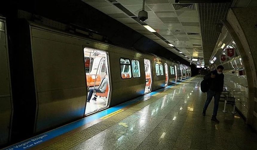 Metro hattında intihar girişimi!
