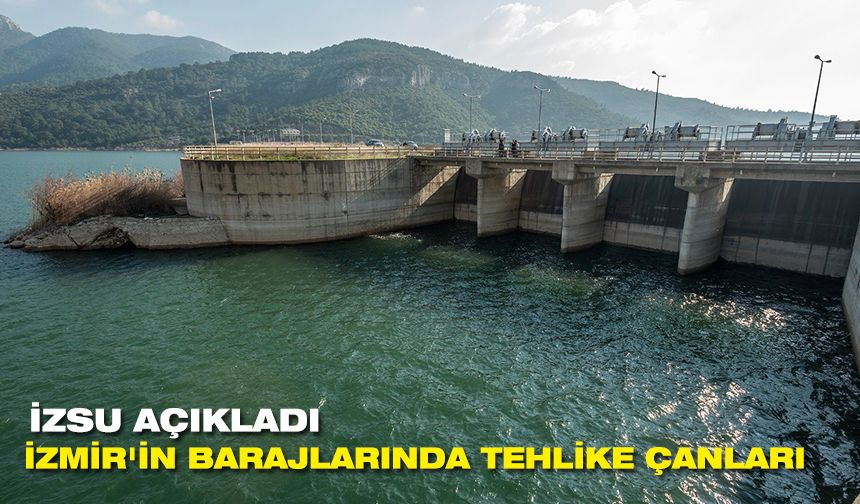 İZSU açıkladı: İzmir'in barajlarında tehlike çanları