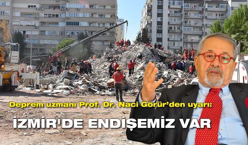 Naci Görür'den yeni bir deprem uyarısı: İzmir'de 15 fay var ve endişelendiriyor!