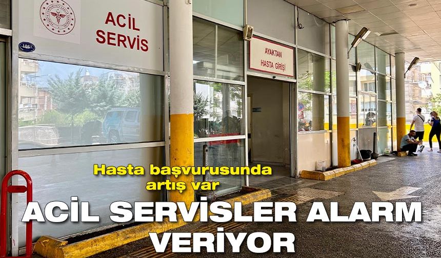 İzmir'de acil servisler alarm veriyor