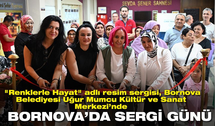 Hülya Yasemin'in "Renklerle Hayat" Sergisi sanatseverlerle buluştu