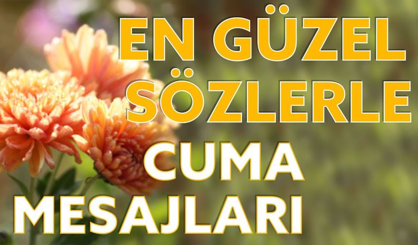 Cuma Mesajları! Anlamlı güzel, dualı cuma mesajları! En özel cuma mesajları