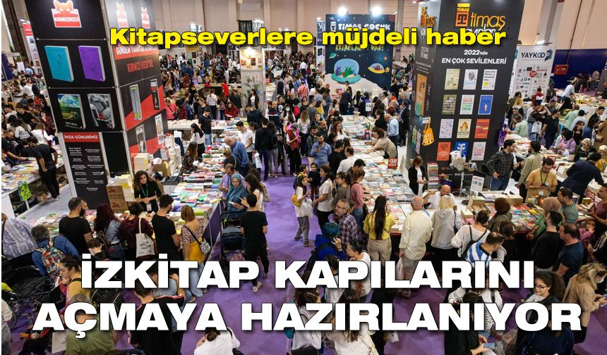 Kitapseverlere müjdeli haber: İZKİTAP kapılarını açmaya hazırlanıyor