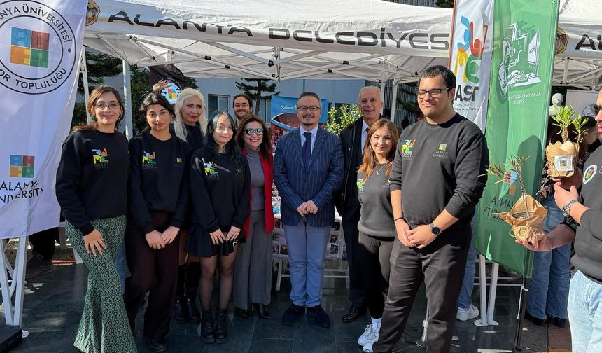 Alanya Üniversitesi'nden etkinlik: Öğrenciler toplulukları tanıttılar