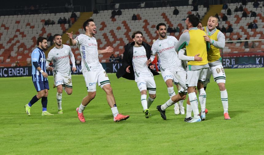 Adana Demirspor evinde Konyaspor’a 1-0 mağlup oldu!