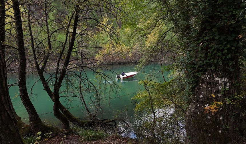 Burdur'daki Anadolu Sığla Ormanı sonbaharda büyülüyor