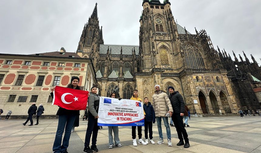 Köy okulundan Prag'a: Erasmus projesiyle yeni ufuklar