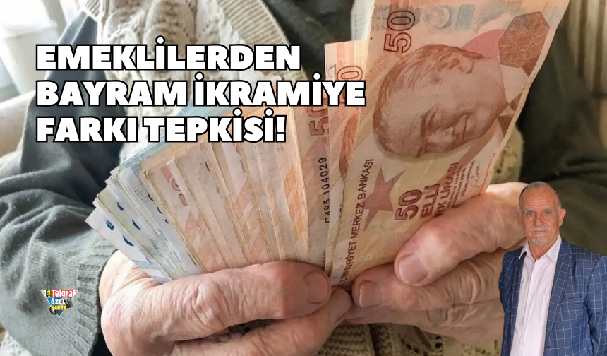 Emeklilerden bayram ikramiye farkı tepkisi!