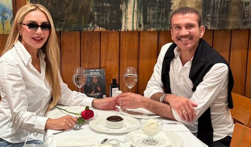 Rüştü Reçber ve Işıl Reçber 28’inci evlilik yıldönümünden romantik kareler