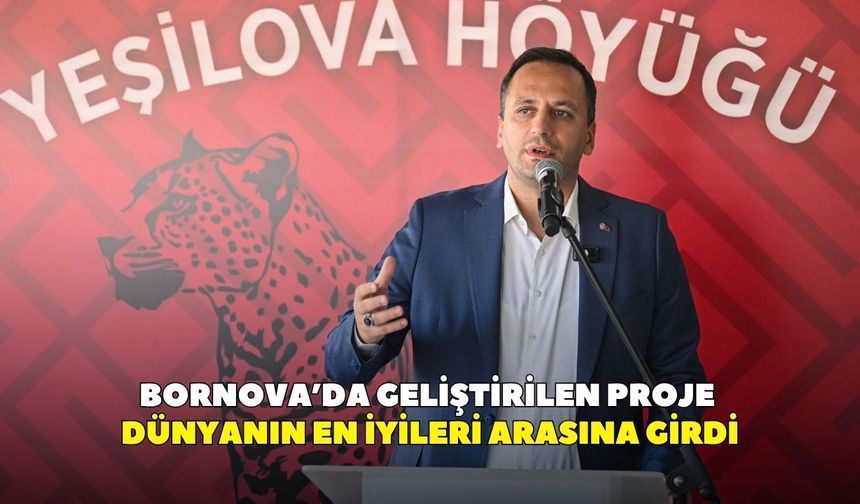 Bornova’da geliştirilen proje dünyanın en iyileri arasına girdi