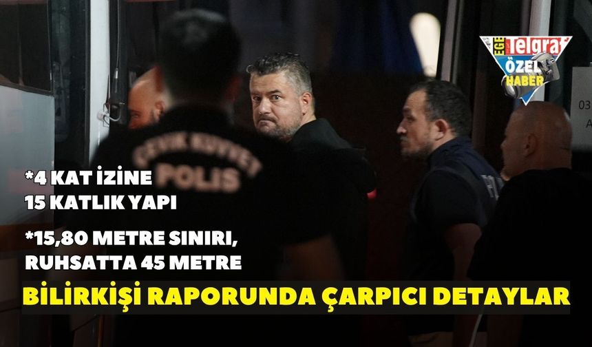 Buca operasyonunun bilirkişi raporunda çarpıcı detaylar! Kat sınırı, ruhsat ve kaçak yapı iddiaları raporda