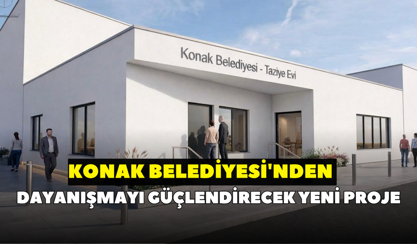 Konak'ta Beştepeler Taziye Evi'nin temeli atılıyor,dayanışma güçleniyor