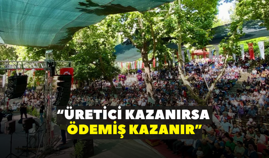 “Üretici kazanırsa Ödemiş kazanır”