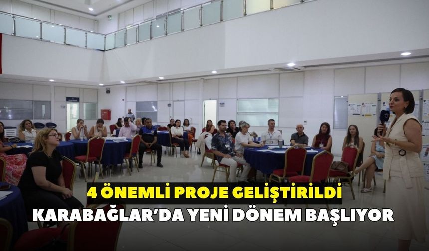 Karabağlar’da yeni dönem başlıyor: 4 önemli proje geliştirildi
