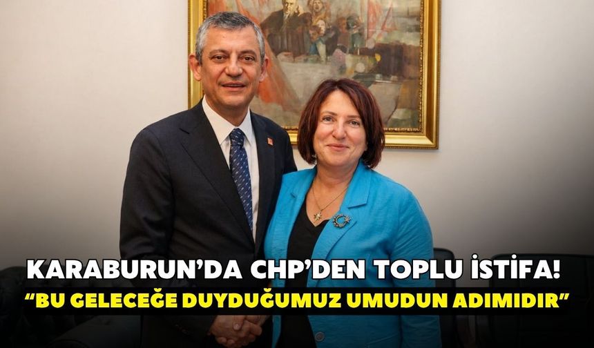 Karaburun’da CHP’den toplu istifa! “Bu geleceğe duyduğumuz umudun adımıdır”