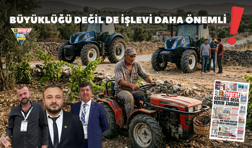 Büyüklüğü değil de işlevi daha önemli!