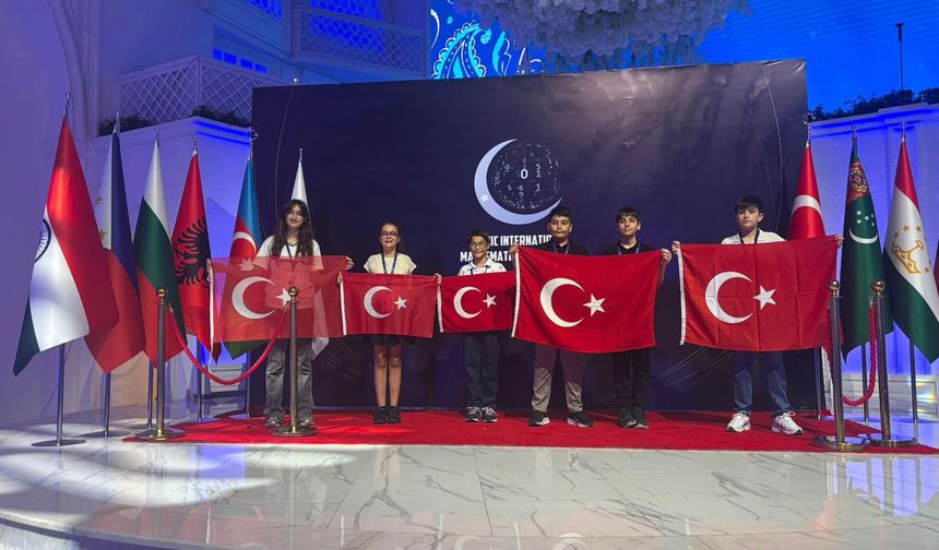Dünya matematik olimpiyatlarında İzmir imzası! Bakü'de düzenlenen olimpiyattan madalya geldi
