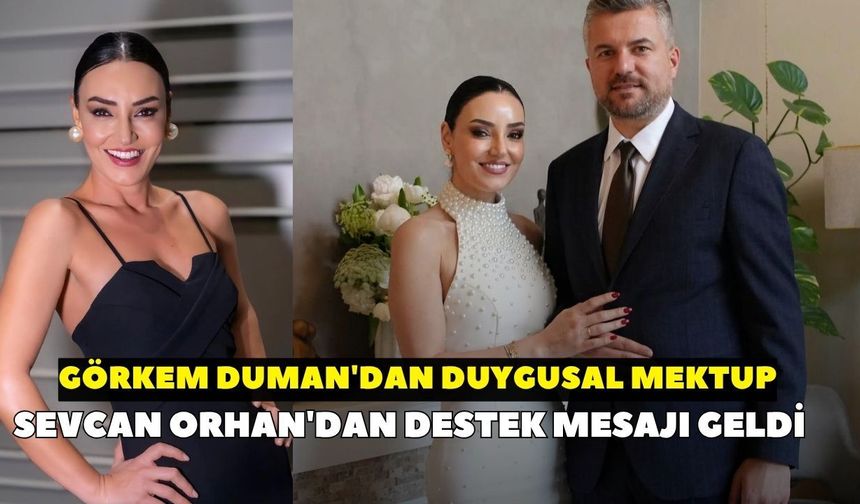 Görkem Duman'dan Bucalılara mektup! Sevcan Orhan'dan da dikkat çeken destek mesajı geldi