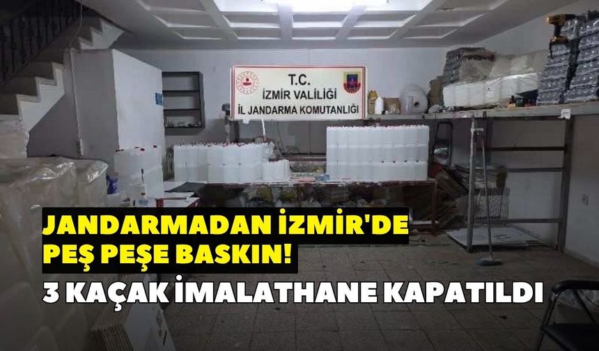 İzmir'de dev kaçakçılık operasyonu! 2,5 milyon TL'lik ürün ele geçirildi