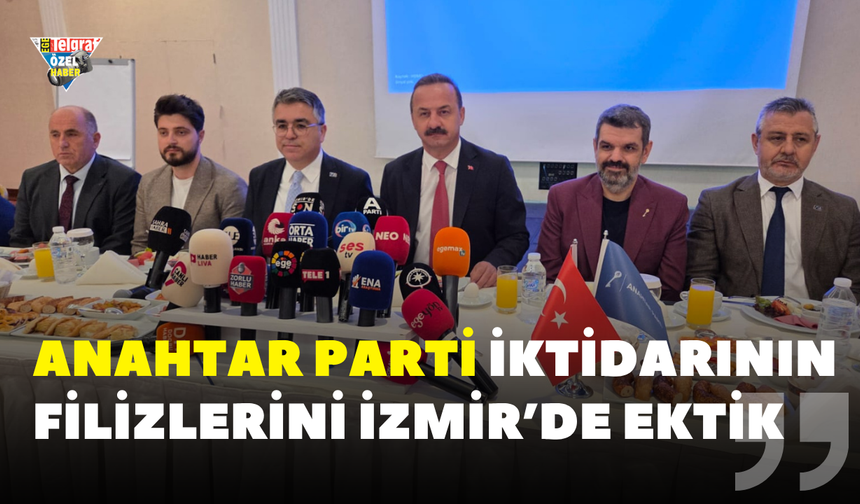 “Anahtar Parti iktidarının filizlerini İzmir’de ektik!”