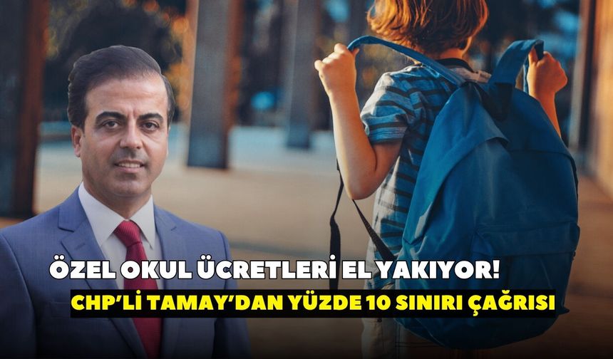 İzmir’de özel okul fiyatlarına CHP İzmir İl Başkan Yardımcısı Tamay'dan tepki: Yüzde 10’u geçmesin