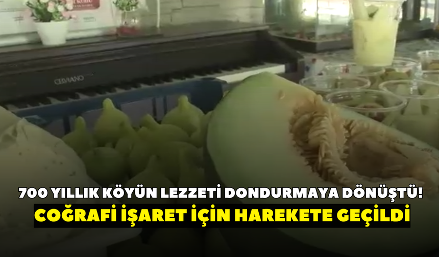 Buca’da 700 yıllık köyün lezzeti dondurmaya dönüştü! Coğrafi işaret için harekete geçildi