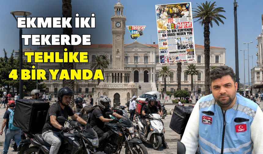 Ekmek iki tekerde tehlike 4 bir yanda