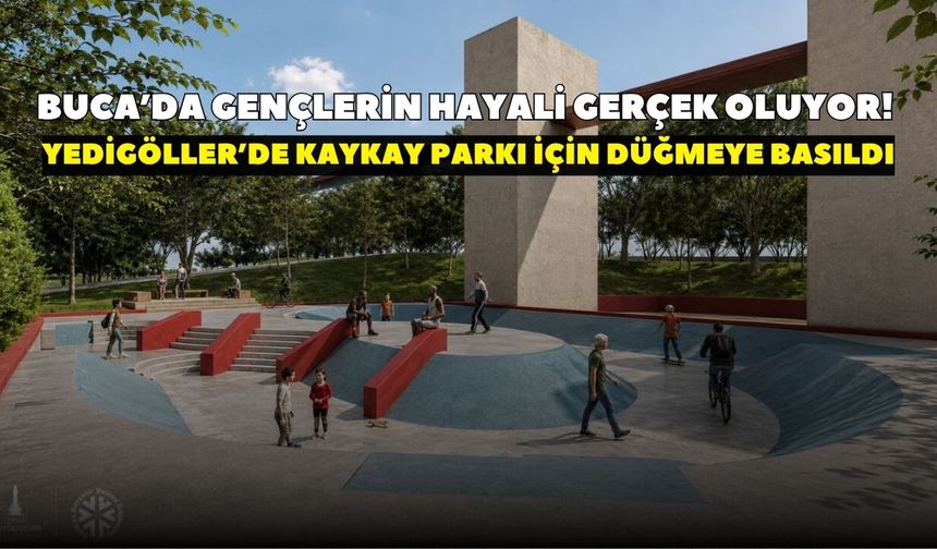 Gençler istedi, Başkan Tugay harekete geçti: Yedigöller’e kaykay parkı geliyor!