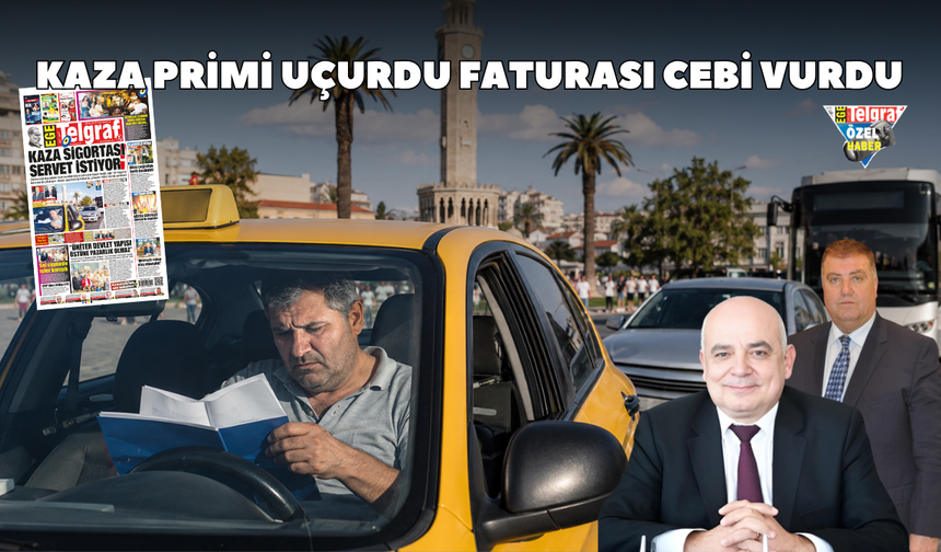 Kaza primi uçurdu faturası cebi vurdu