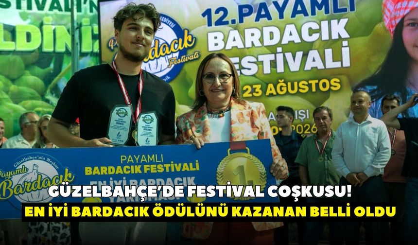 Payamlı’da festival var! Ünlü Bardacık İnciri için yarıştılar! İşte dereceye girenler