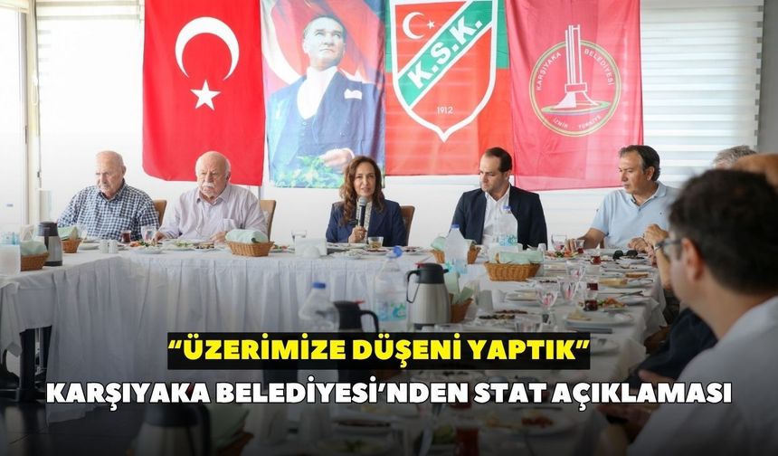 Karşıyaka Belediyesi’nden stat açıklaması: “Üzerimize düşeni yaptık”
